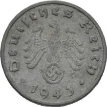 1 Reichspfennig 1943 F  