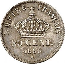 20 Centime 1866 A  