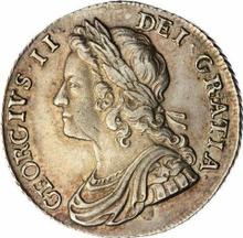 Shilling 1735    "Young Head"