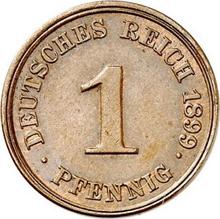 1 Pfennig 1899 J  