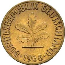 5 fenigów 1968 G  