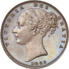 Farthing 1853   WW