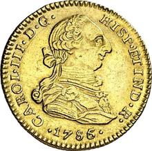 2 Escudos 1786 NR JJ 