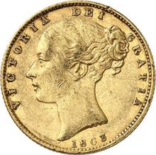 Sovereign 1863    "Shield"