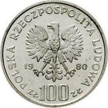 100 Zlotych 1980 MW   "Auerhuhn" (Probe)