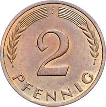 2 Pfennig 1969 J  