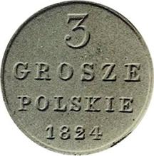 3 Grosze 1824  IB 