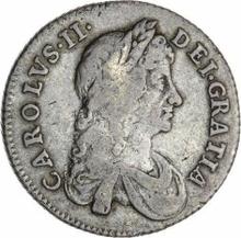 Shilling 1680    "Second laureate bust"