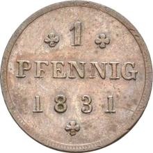 1 Pfennig 1831   