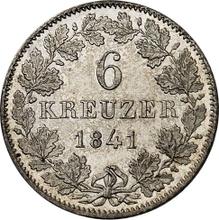 6 Kreuzer 1841   