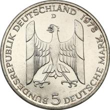 5 Mark 1978 D   "Stresemann"