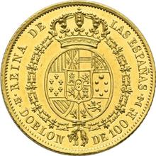 100 Reales 1850 M DG 