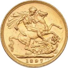 Sovereign 1897 M   "Schleierkopf"