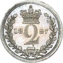 2 Pence 1827    "Maundy"