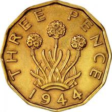 3 Pence 1944   HP