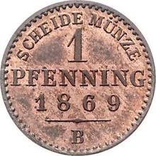 1 Pfennig 1869 B  