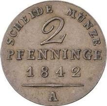 2 Pfennig 1842 A  