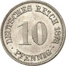10 Pfennig 1873 D  