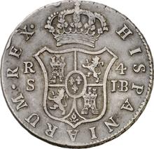 4 Reales 1824 S JB 