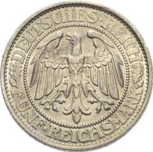 5 Reichsmark 1932 D   "Oak Tree"