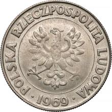 10 Zlotych 1969 MW   "Volksrepublik Polen" (Probe)