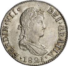 2 Reales 1821 S CJ 