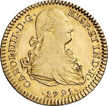 2 escudo 1791 Mo FM 
