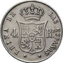 4 Reales 1852   