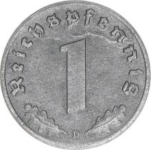 1 Reichspfennig 1943 D  