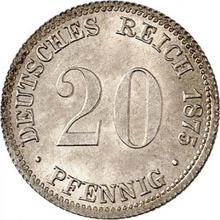 20 Pfennig 1875 J  
