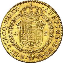 4 Escudos 1803 M FA 