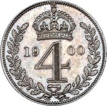 4 пенса (1 Грот) 1900   TB