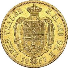10 Thaler 1857 B  