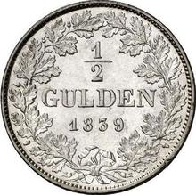 1/2 Gulden 1839  D 