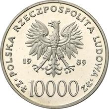 10000 Zlotych 1989 MW  ET "Papst Johannes Paul II"