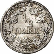 1/2 марки 1917 G  