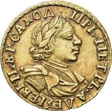 2 Roubles 1720    "Portrait in lats"