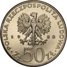 50 Zlotych 1980 MW   "Bolesław I der Tapfere" (Probe)