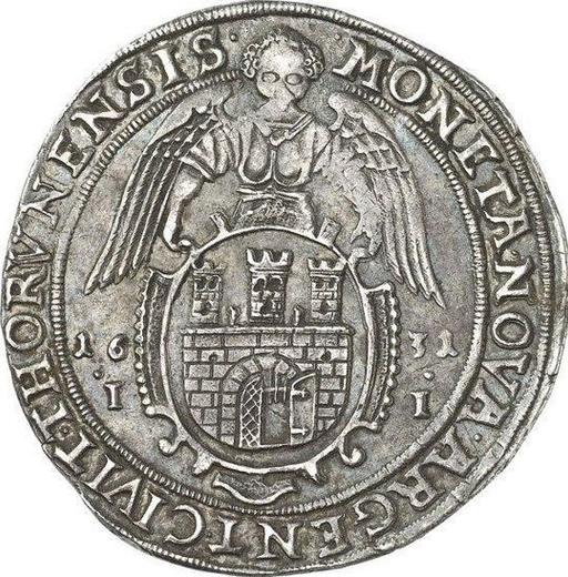 Reverse 1/2 Thaler 1631 II "Torun" - Silver Coin Value - Poland, Sigismund III Vasa
