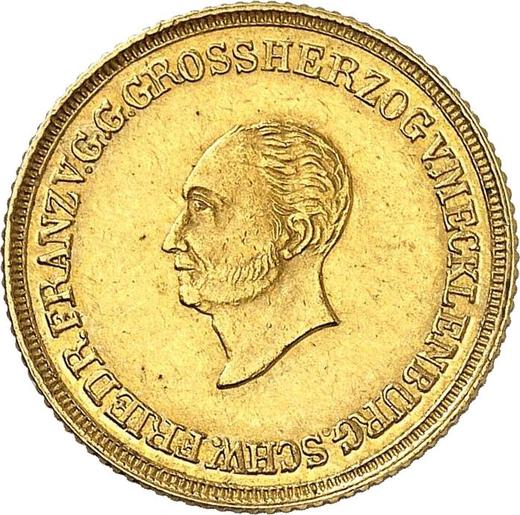 Obverse 2 1/2 Thaler 1833 - Gold Coin Value - Mecklenburg-Schwerin, Frederick Francis I