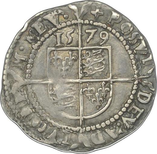 Reverse Threepence 1579 "Fifth issue" - Silver Coin Value - United Kingdom, Elizabeth I