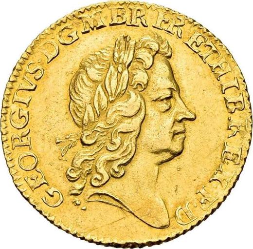 Obverse Half Guinea 1727 "Second laureate bust" - Gold Coin Value - United Kingdom, George I