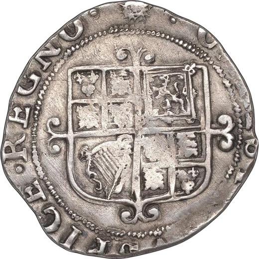 Reverse Shilling no date (1625-1649) "Sixth portrait type" Small portrait - Silver Coin Value - United Kingdom, Charles I