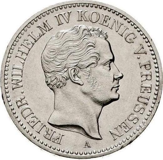 Аверс монеты - Талер 1841 года A - цена серебряной монеты - Пруссия, Фридрих Вильгельм IV