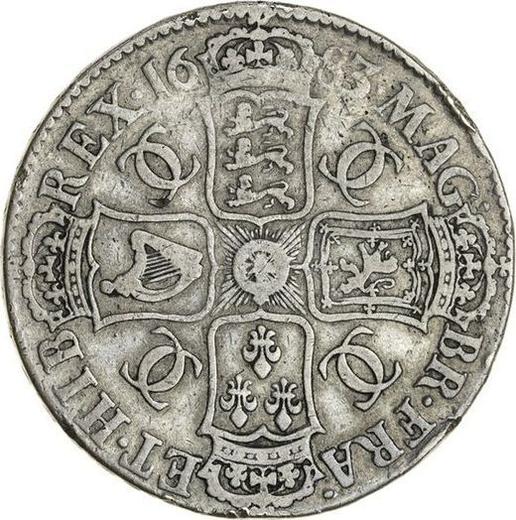 Reverse Crown 1683 "Fourth laureate bust" - Silver Coin Value - United Kingdom, Charles II