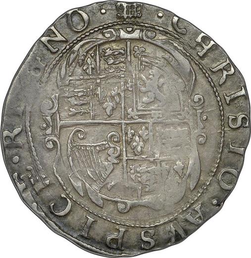 Reverse Sixpence no date (1625-1642) "Fourth draped bust" Without "CR" - Silver Coin Value - United Kingdom, Charles I