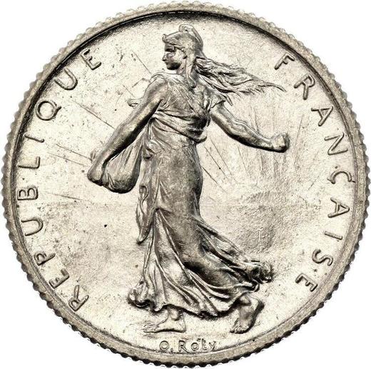 Avers 1 Franken 1915 "Sämann" - Silbermünze Wert - Frankreich, Dritte Republik