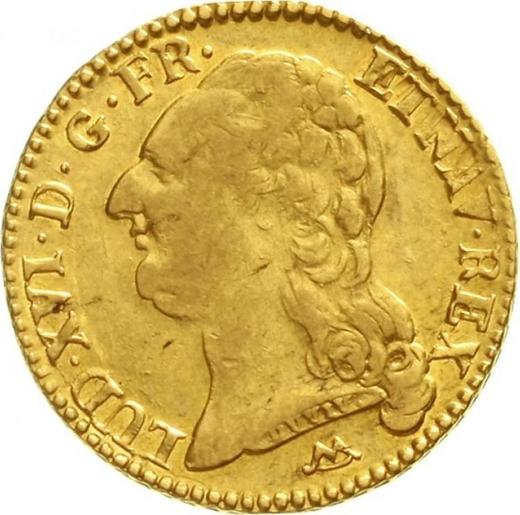 Avers Louis d’or 1788 N - Goldmünze Wert - Frankreich, Ludwig XVI