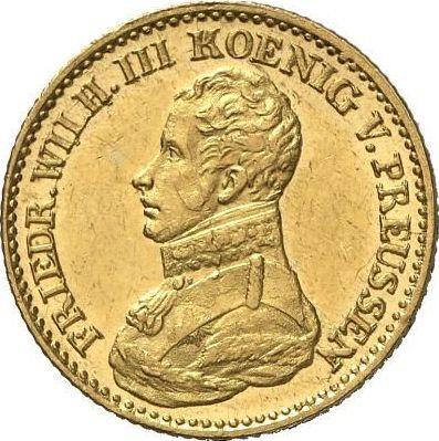 Obverse Frederick D'or 1818 A - Gold Coin Value - Prussia, Frederick William III