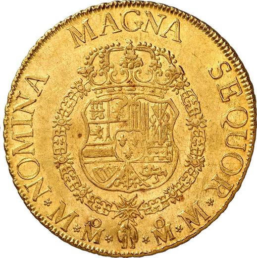 Reverse 8 Escudos 1761 Mo MM - Gold Coin Value - Mexico, Charles III